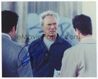 7c190 CLINT EASTWOOD signed color 8x10 REPRO still '00s close up of the legendary star!