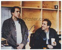7c280 NICOLAS CAGE signed color 8x10 REPRO still '03 c/u looking at himself from Adaptation!