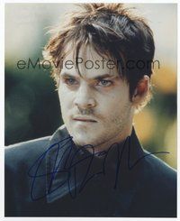 7c311 STEPHEN DORFF signed color 8x10 REPRO still '01 close up as a pale vampire from Blade!