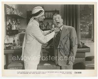 7c067 HUNTZ HALL signed 8x10 still '54 being grabbed by Arab in Bowery to Bagdad!