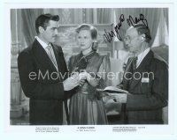 7c145 VIRGINIA MAYO signed 8x10 still '48 close up getting married from A Song is Born!