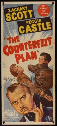 7e438 COUNTERFEIT PLAN Aust daybill '57 the inside story of the world's biggest conterfeiting ring