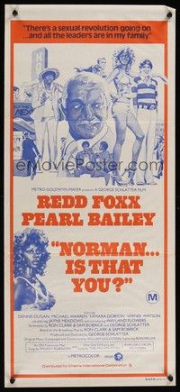 7e617 NORMAN IS THAT YOU Aust daybill '76 Redd Foxx, Pearl Bailey, Dennis Dugan, Tamara Dobson!