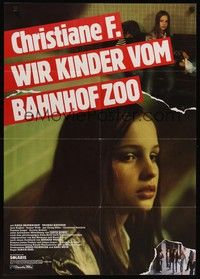 7e116 CHRISTIANE F. German '81 classic German drug movie about 13 year-old drug addict/hooker!