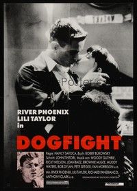 7e144 DOGFIGHT German '91 River Phoenix, Lili Taylor!