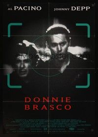 7e145 DONNIE BRASCO German '97 Al Pacino is betrayed by undercover cop Johnny Depp!
