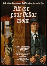 7e166 FOR A FEW DOLLARS MORE German R69 Sergio Leone's Per qualche dollaro in piu, Clint Eastwood!