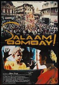 7e292 SALAAM BOMBAY German '88 directed by Mira Nair, Shafiq Syed!
