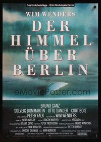 7e341 WINGS OF DESIRE German '87 Wim Wenders German afterlife fantasy, Bruno Ganz, Peter Falk!