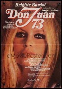 7e023 MS. DON JUAN German 12x19 '73 Don Juan ou Si Don Juan etait une femme, Brigitte Bardot!