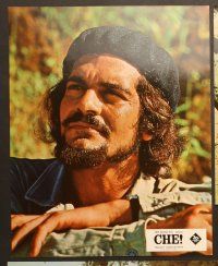 7e873 CHE 18 French LCs '69 Omar Sharif as Guevara, Jack Palance as Fidel Castro!