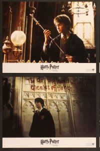 7e907 HARRY POTTER & THE CHAMBER OF SECRETS 8 French LCs '02 Daniel Radcliffe, Emma Watson, Grint!