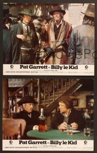 7e953 PAT GARRETT & BILLY THE KID 9 French LCs '73 Sam Peckinpah, Bob Dylan, James Coburn!