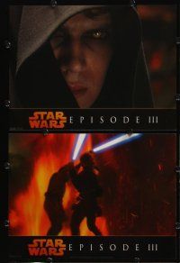 7e962 REVENGE OF THE SITH 12 French LCs '05 Star Wars Episode III, Ewan McGregor, Christensen!