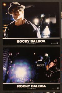 7e963 ROCKY BALBOA 6 French LCs '07 boxing sequel, director & star Sylvester Stallone!