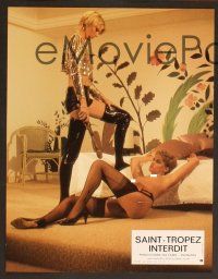 7e964 SAINT-TROPEZ INTERDIT 8 French LCs '85 Georges Cachoux, Jose Benazeraf, sexy bizarre images!