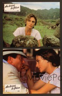 7e984 UNDER THE VOLCANO 9 set A French LCs '84 Albert Finney, Jacqueline Bisset!