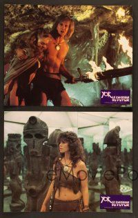 7e997 YOR, THE HUNTER FROM THE FUTURE 16 French LCs '83 Margheriti's Il mondo di Yor, fantasy!