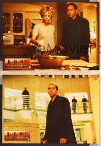 7e791 CITY OF ANGELS 6 German LCs '98 Nicolas Cage & Meg Ryan, based on Wim Wenders film!