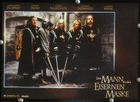 7e819 MAN IN THE IRON MASK 8 German LCs '98 Leonardo DiCaprio, John Malkovich, Jeremy Irons!