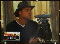 7e828 SEVEN YEARS IN TIBET 8 German LCs '97 explorer Brad Pitt, Jean-Jacques Annaud!