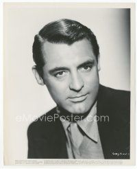 7f085 CARY GRANT 8x10 still '40s great head & shoulders portrait of the handsome leading man!