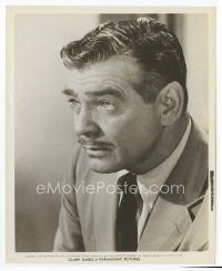 7f099 CLARK GABLE 8x10 still '57 head & shoulders close up of the handsome leading man!