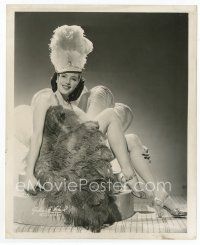 7f110 COLLEEN HANSEN 8x10 still '40s full-length super sexy Earl Carroll showgirl by John E. Reid!