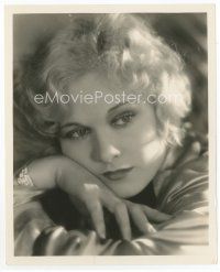 7f134 ESTHER RALSTON 8x10 still '20s great close portrait with head on hand by Hommel!