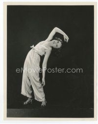 7f137 FAY WRAY 8x10 still '30s full-length demonstrating ballet for fitness by Gene Robert Richee!