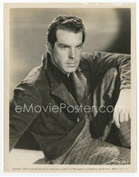7f143 FRED MACMURRAY 8x10 still '45 close up sitting with his arm on his knee from Quantez!