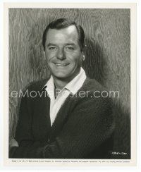 7f170 GIG YOUNG 8x10 still '63 great head & shoulders smiling portrait wearing sweater!