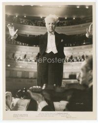 7f333 LEOPOLD STOKOWSKI 8x10 still '47 having no trouble playing a conductor in Carnegie Hall!