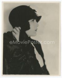 7f356 MARGARET LIVINGSTON deluxe 7.5x9.5 still '29 close up profile portrait in hat from Sunrise!