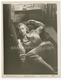 7f361 MARILYN MONROE 8x10 still '50 her Uncle Lon can't protect her in The Asphalt Jungle!