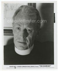 7f375 MAX VON SYDOW 8x10 still '73 close portrait as Father Merrin from The Exorcist!