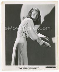 7f379 NANCY GUILD 8x10 still '47 full-length looking scared from The Brasher Doubloon!