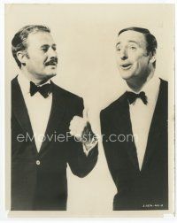7f418 ROWAN & MARTIN 8x10 still '69 in tuxedos performing together in The Maltese Bippy!