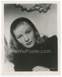 7f485 VERONICA LAKE 8x10 stage play still '53 with long hair when she was in the play Masquerade!