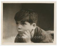 7f493 VITO ANNICHIARICO 8x10.25 still '46 cute portrait of the Italian child star in Open City!