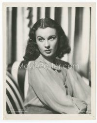 7f496 VIVIEN LEIGH 8x10 still '40s head & shoulders portrait of the beautiful English actress!
