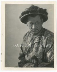 7f497 WALLACE BEERY 8x10 still '21 in Asian costume from Tale of Two Worlds by Clarence S. Bull!