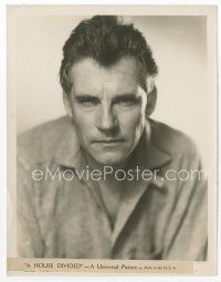 7f501 WALTER HUSTON 8x10.25 still '31 intense head & shoulders portrait from A House Divided!