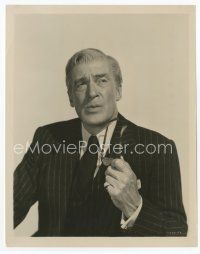 7f504 WALTER PIDGEON 8x10 still '54 great close portrait of the star holding his glasses!