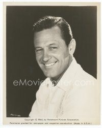 7f514 WILLIAM HOLDEN 8x10 still '60 head & shoulders smiling portrait of the leading man!