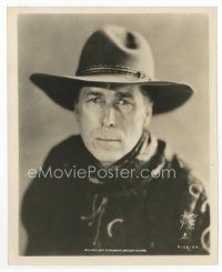 7f516 WILLIAM S. HART 8x10 still '20s head & shoulders intense cowboy portrait by Hoover!