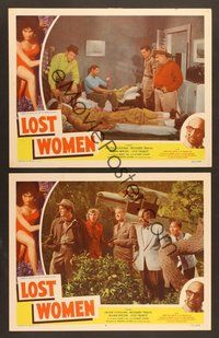 7g730 MESA OF LOST WOMEN 2 LCs '52 grown up Jackie Coogan, Lost Women!