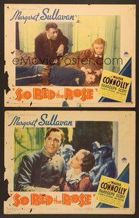 7g750 SO RED THE ROSE 2 LCs '35 Margaret Sullavan, Walter Connolly, Clarence Muse!
