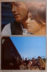 7g580 BUTCH CASSIDY & THE SUNDANCE KID 5 color 10.5x14 stills '69 Paul Newman, Robert Redford!