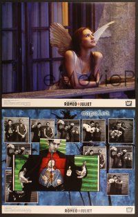7g679 ROMEO & JULIET 3 11x14 stills '96 Claire Danes, John Leguizamo, modern Shakespeare remake!